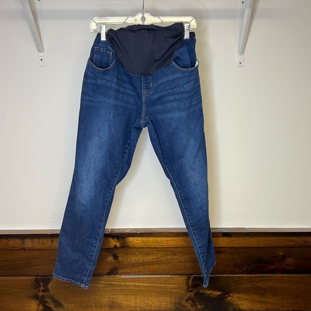 Old Navy Maternity Skinny Full Panel Jeans- 12 Short